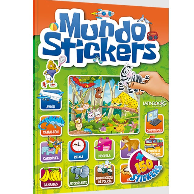 Mundo stickers - verde Mundo stickers - verde